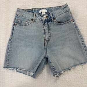 H&M Light Blue Jean Shorts